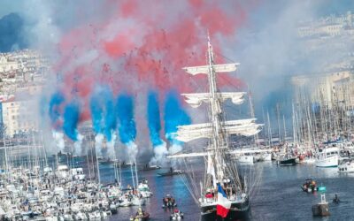 UNE GRANDE FÊTE POUR ACCUEILLIR LA FLAMME OLYMPIQUE À MARSEILLE