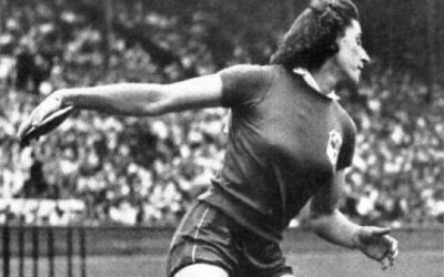 MICHELINE OSTERMEYER, PREMIERE FEMME FRANCAISE MEDAILLEE D’OR DES JEUX OLYMPIQUES DE LONDRES