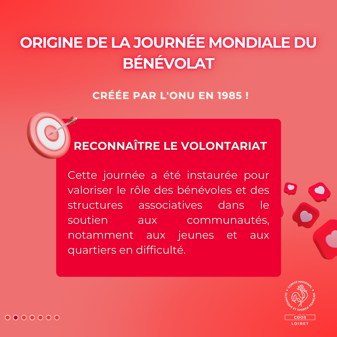 Reconnaissance du volontariat par l'ONU depuis 1985