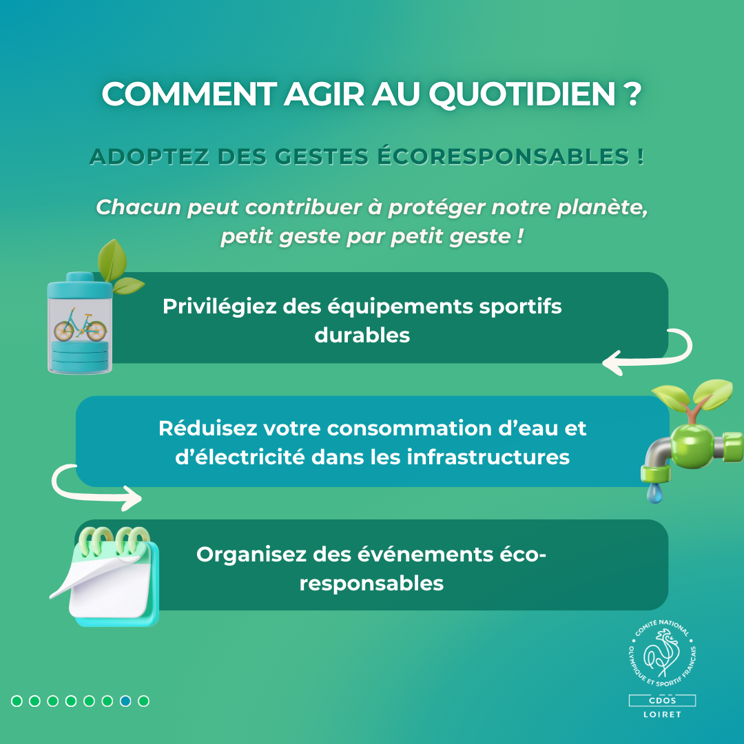 Adopter des gestes écoresponsables au quotidien, comme privilégier des équipements durables, aide à protéger la planète.