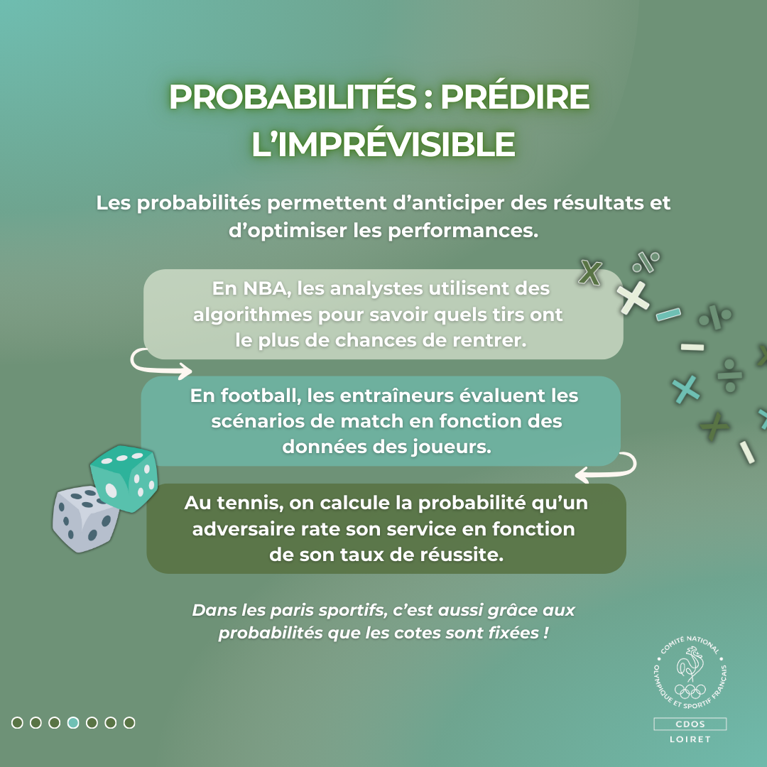 L’analyse des probabilités permet de prédire les résultats et d’optimiser les performances.