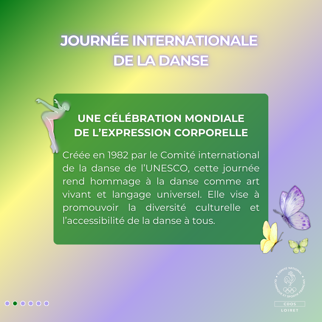 Une date pour rassembler autour du langage du mouvement.