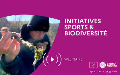 WEBINAIRE – SPORT ET PRÉSERVATION DE LA BIODIVERSITÉ