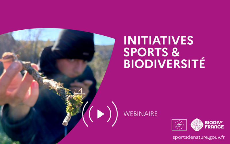 WEBINAIRE – SPORT ET PRÉSERVATION DE LA BIODIVERSITÉ