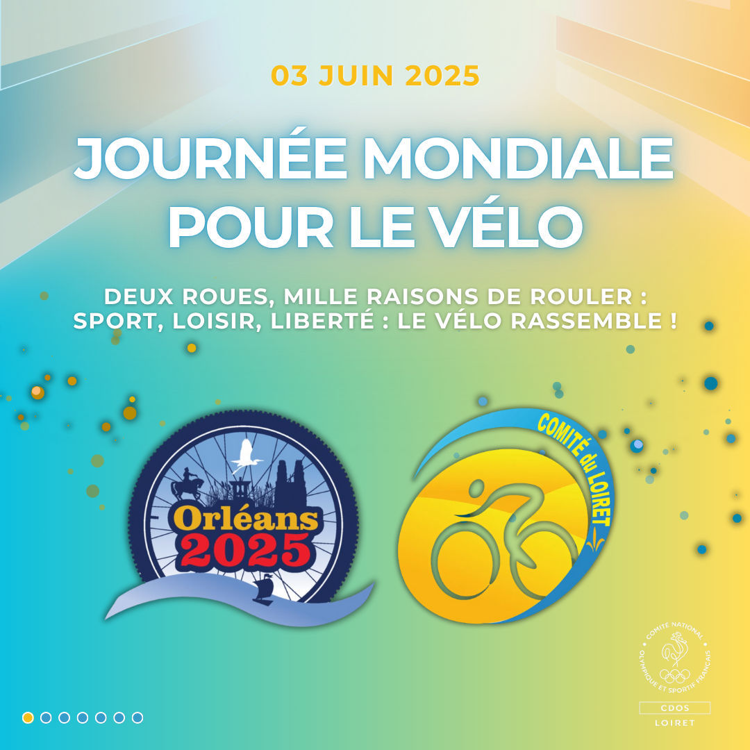 Journée mondiale pour le vélo - 03 juin 2025