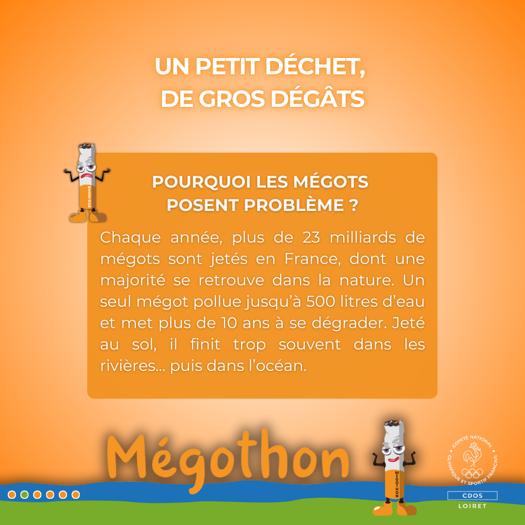 Le mégot est un petit déchet aux conséquences environnementales majeures.