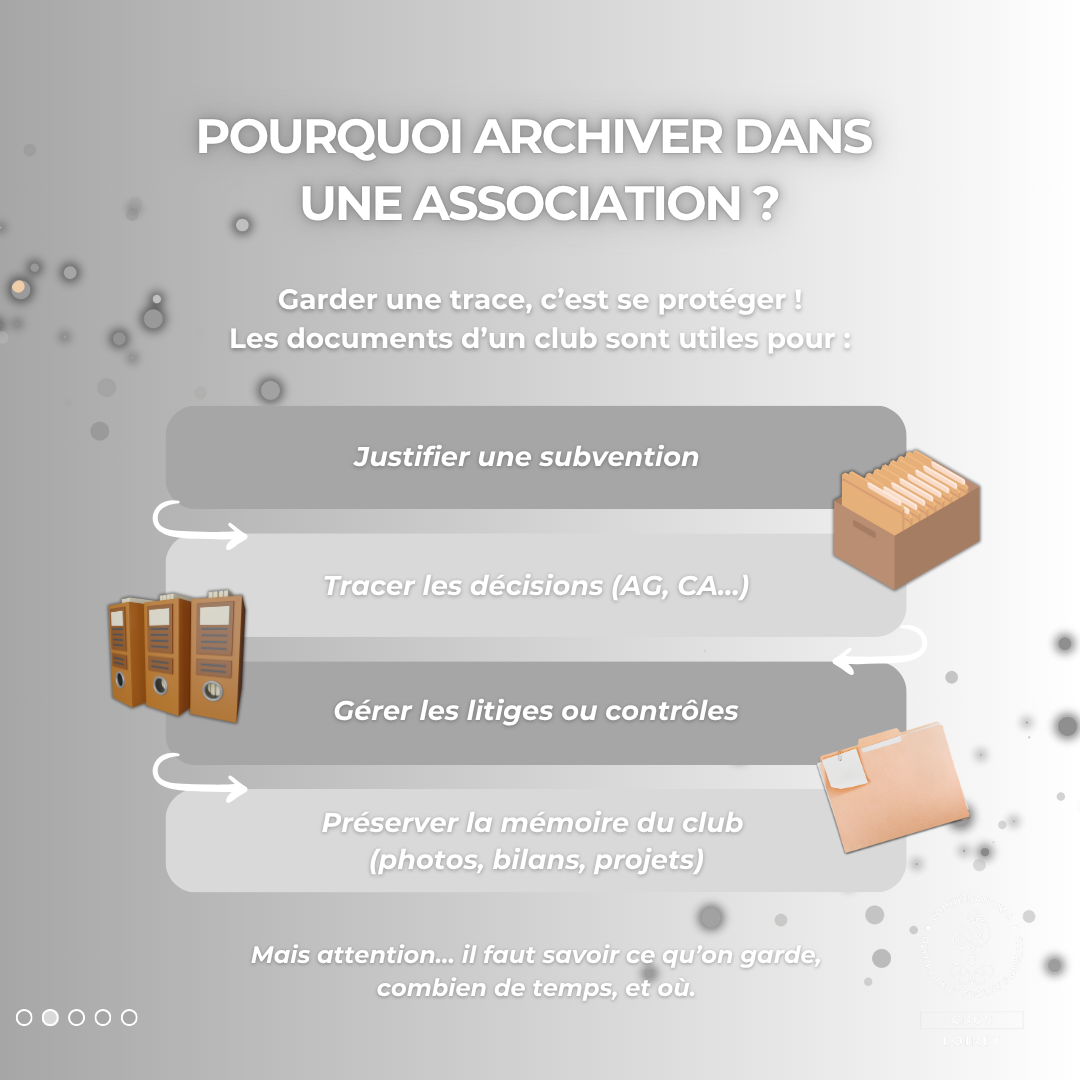 Mais attention… il faut savoir ce qu’on garde, combien de temps, et où.