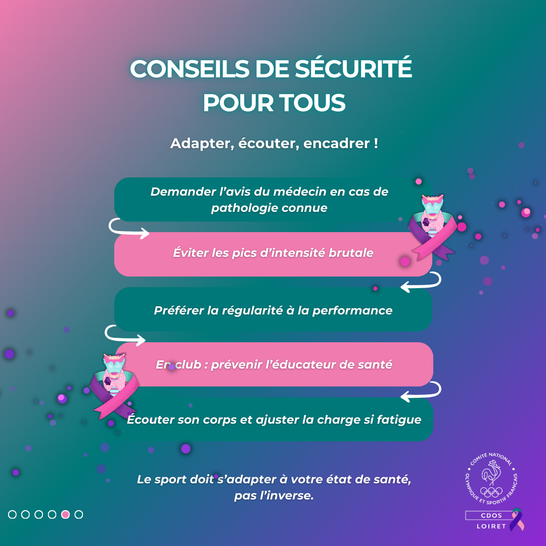 Le sport doit s’adapter à votre état de santé, pas l’inverse.