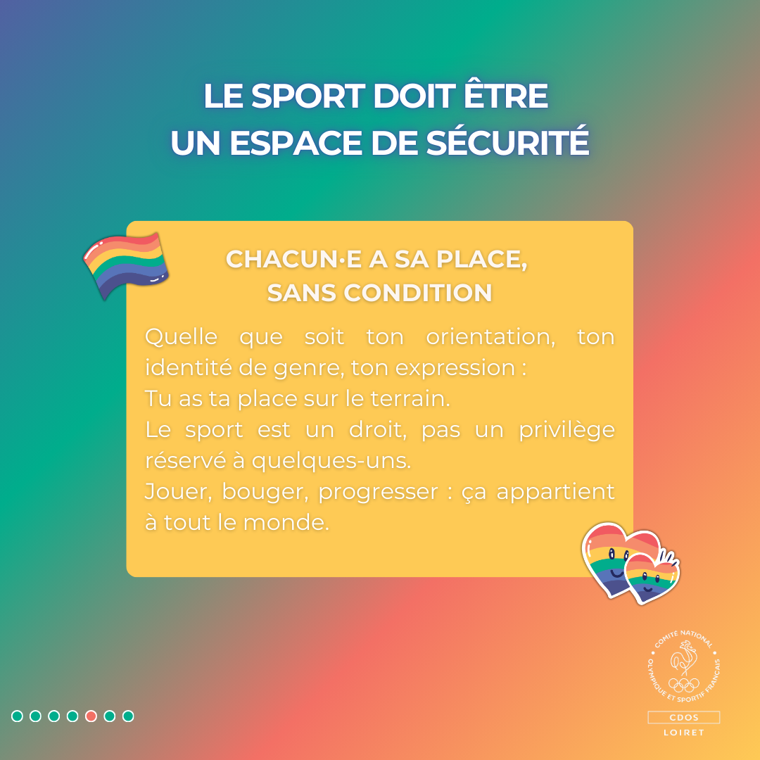 Jouer, bouger, progresser : ça appartient à tout le monde.