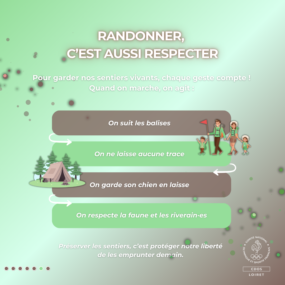 Préserver les sentiers, c’est protéger notre liberté de les emprunter demain.