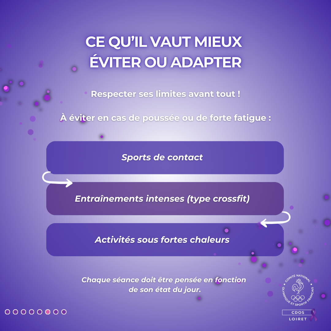 Ce qu’il vaut mieux éviter ou adapter