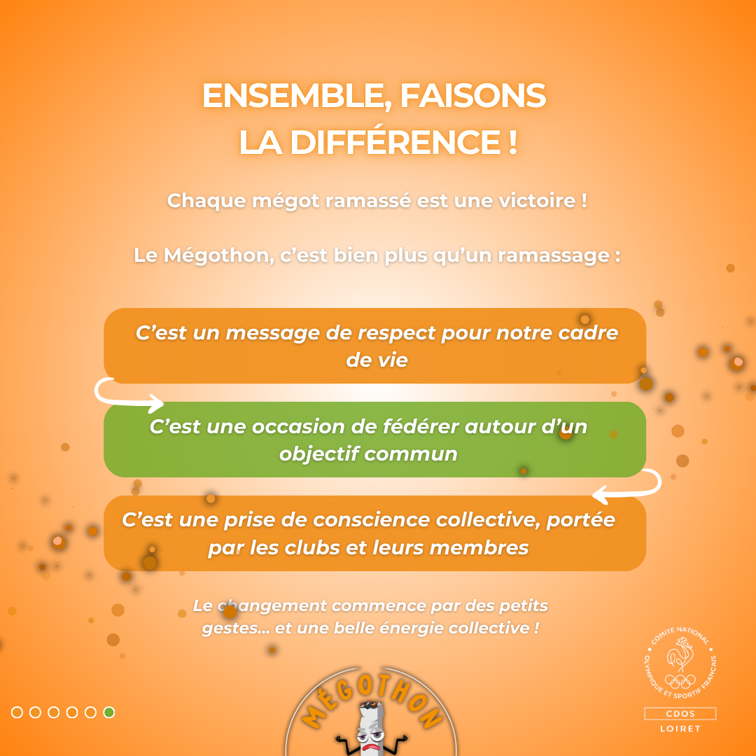 Le changement commence par des petits gestes... et une belle énergie collective !