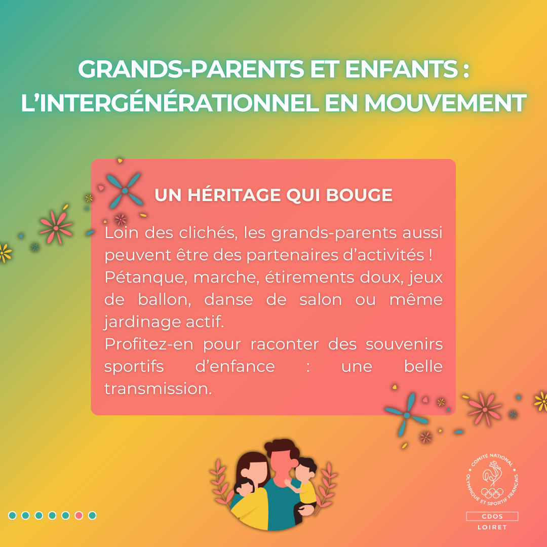 Le sport devient un trait d’union entre les générations, favorisant la mémoire, la santé et la tendresse.