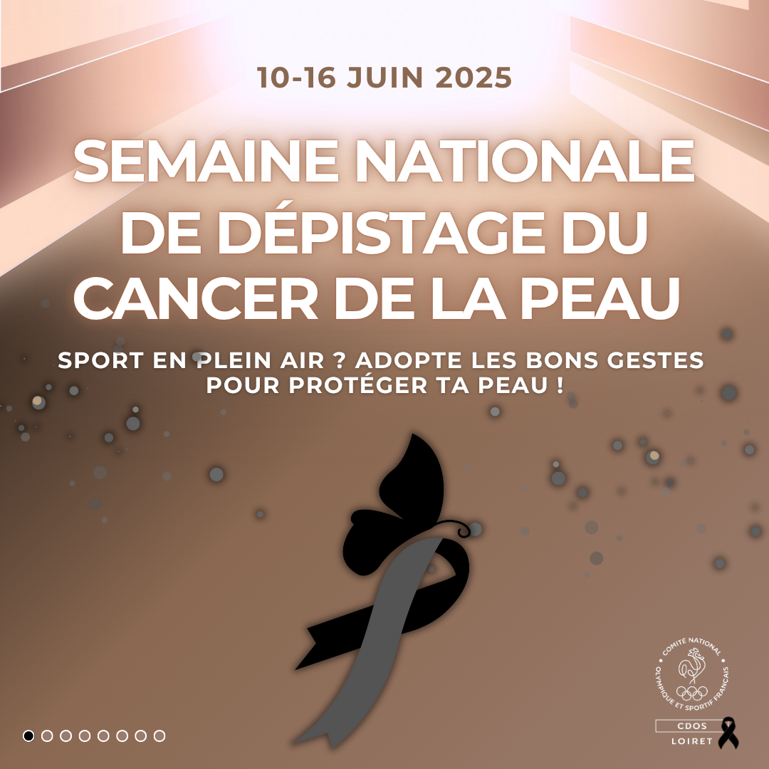 Semaine nationale de dépistage du cancer de la peau - 10 au 16 juin 2025