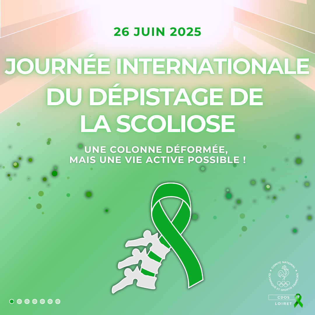 Journée internationale du dépistage de la scoliose - 26 juin 2025