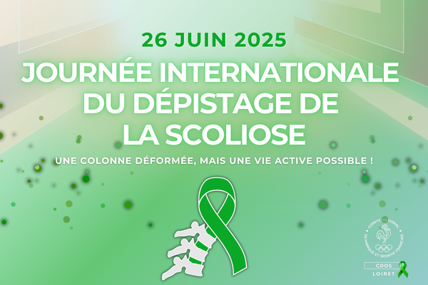 JOURNÉE INTERNATIONALE DU DÉPISTAGE DE LA SCOLIOSE