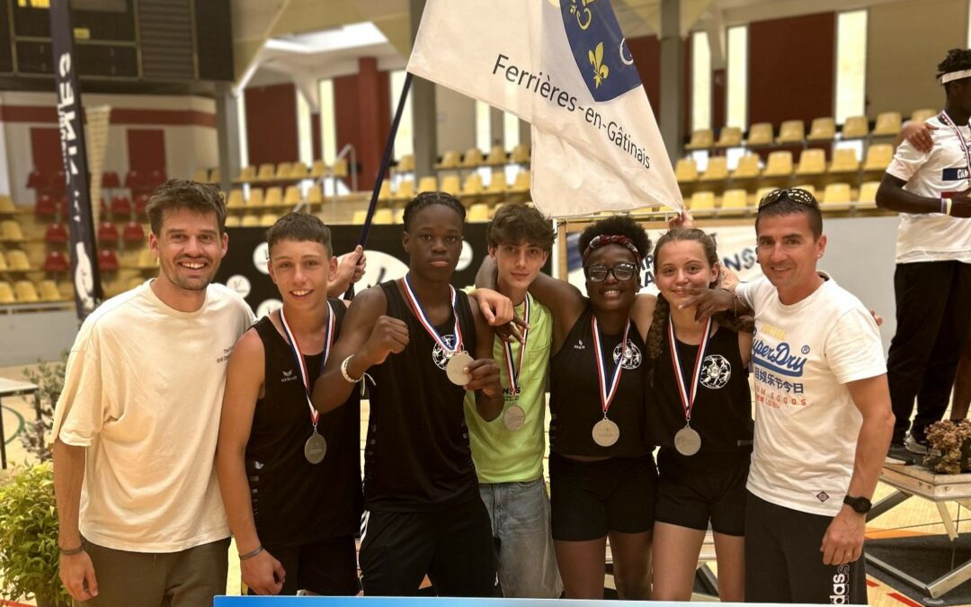 LE COLLÈGE DE FERRIÈRES-EN-GÂTINAIS VICE-CHAMPION DE FRANCE D’ATHLÉTISME UNSS
