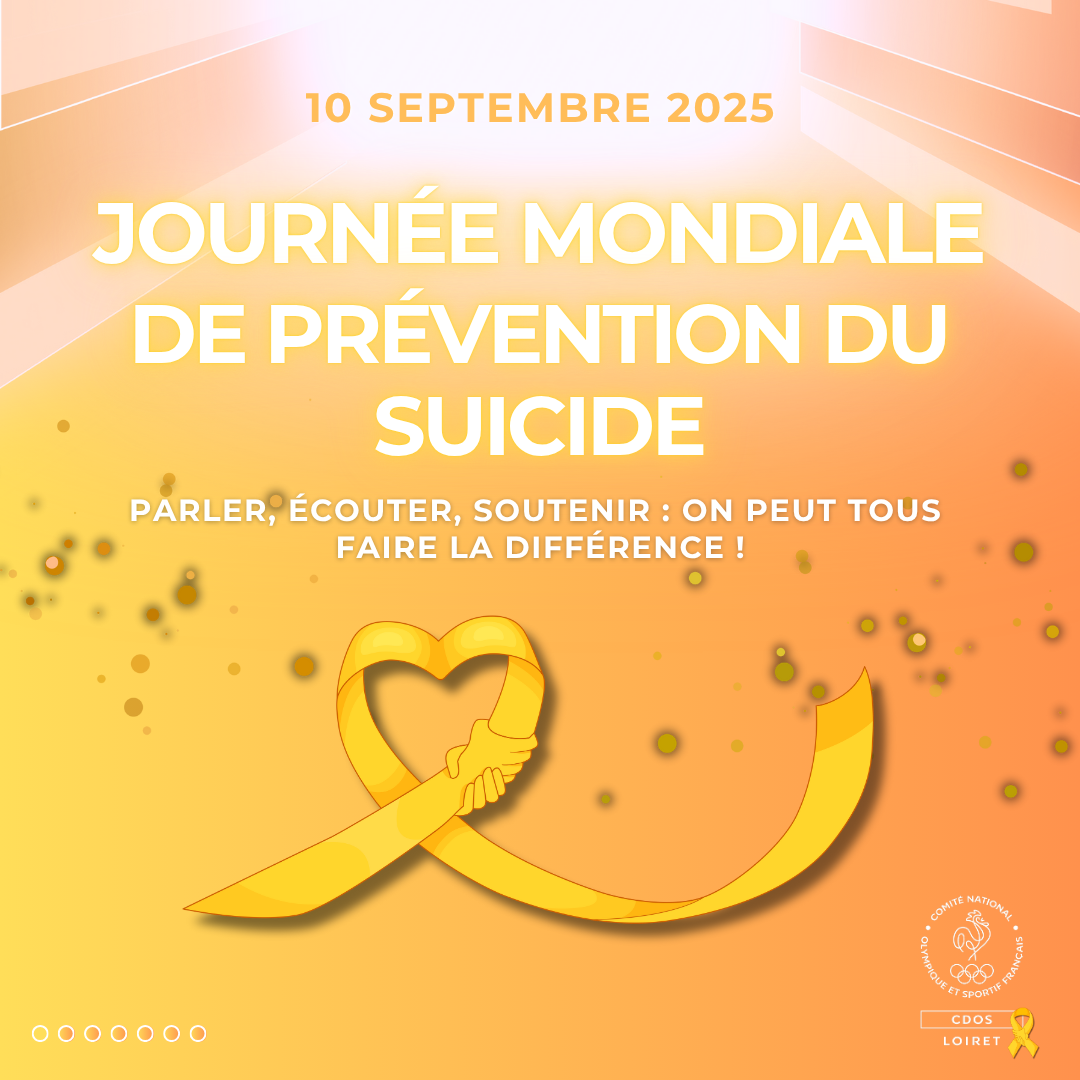 Journée mondiale de prévention du suicide - 10 septembre 2025