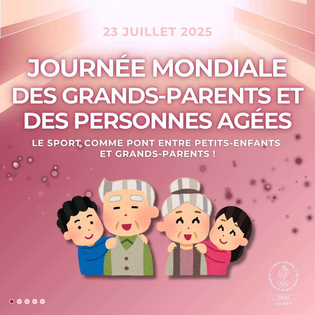 Journée mondiale des grands-parents et des personnes âgées - 23 juillet 2025