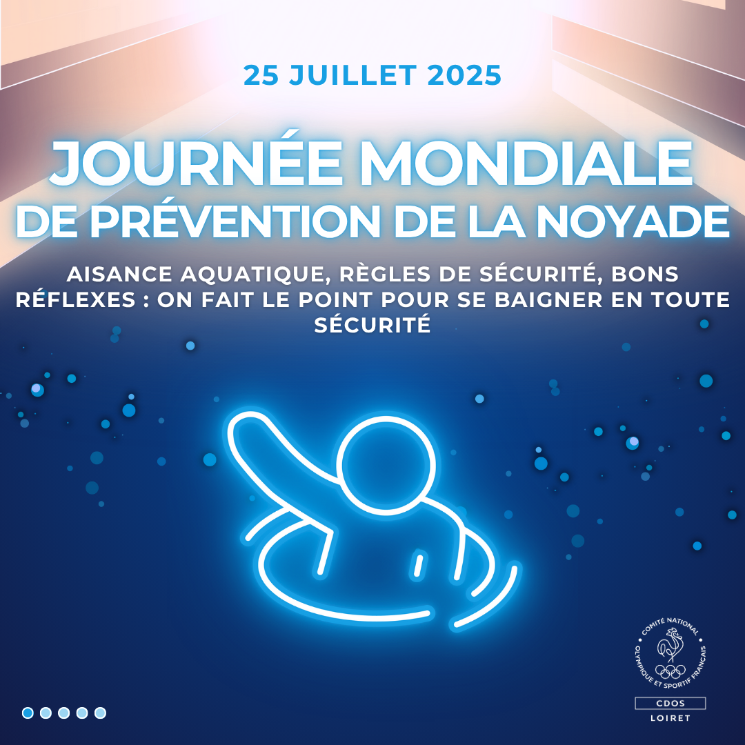 Journée mondiale de prévention de la noyade - 25 juillet 2025