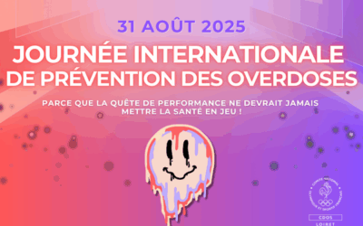 JOURNÉE INTERNATIONALE DE PRÉVENTION DES OVERDOSES