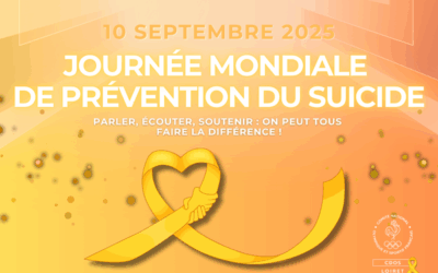 JOURNÉE MONDIALE DE LA PRÉVENTION AU SUICIDE
