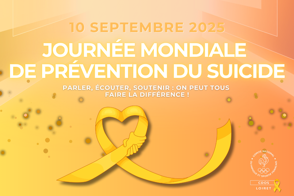JOURNÉE MONDIALE DE LA PRÉVENTION AU SUICIDE