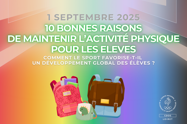10 BONNES RAISONS DE MAINTENIR L’ACTIVITÉ PHYSIQUE POUR LES ÉLÈVES