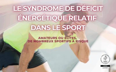 LE SYNDROME DE DÉFICIT ÉNERGÉTIQUE RELATIF DANS LE SPORT (REDS)