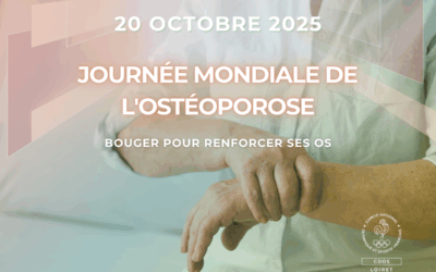 JOURNÉE MONDIALE DE L’OSTÉOPOROSE – BOUGER POUR RENFORCER SES OS