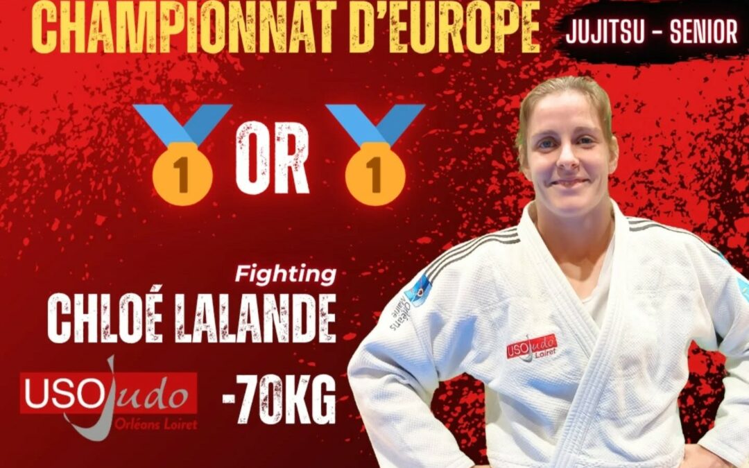 QUATRIÈME TITRE EUROPÉEN POUR CHLOÉ LALANDE
