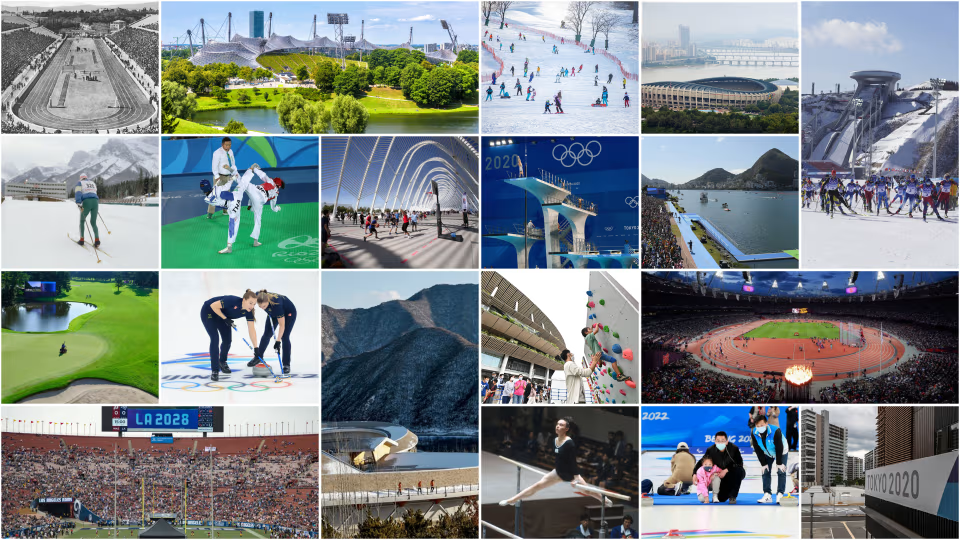 SELON UN RAPPORT ACTUALISÉ DU CIO 86% DE TOUS LES SITES OLYMPIQUES PERMANENTS SONT TOUJOURS EN SERVICE