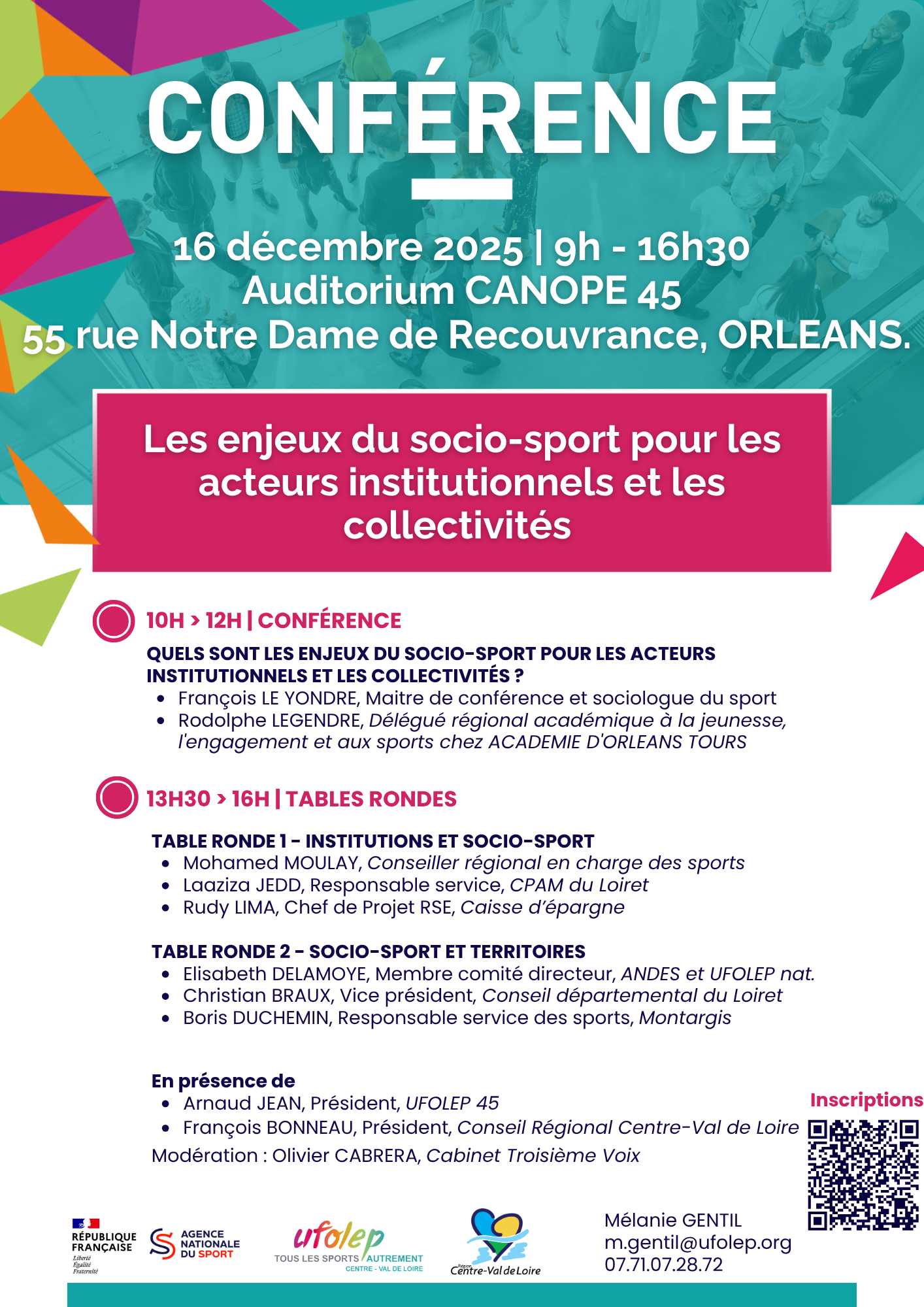 conférence socio sport