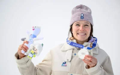 L&rsquo;ARGENT POUR ROMANE MIRADOLI SUR LE SUPER-G