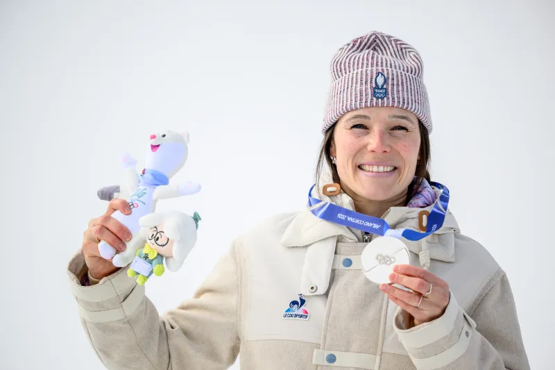 L&rsquo;ARGENT POUR ROMANE MIRADOLI SUR LE SUPER-G