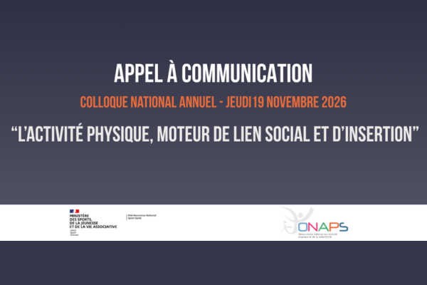 « L’ACTIVITÉ PHYSIQUE, MOTEUR DE LIEN SOCIAL ET D&rsquo;INSERTION » – APPEL À IDENTIFICATION D&rsquo;ACTIONS DE TERRAIN
