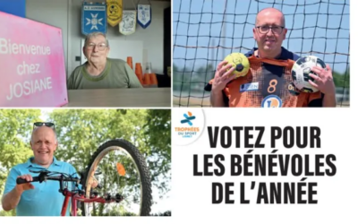 À VOS VOTES POUR DÉSIGNER LE BÉNÉVOLE DE L&rsquo;ANNÉE DES TROPHÉES DU SPORT DU LOIRET !