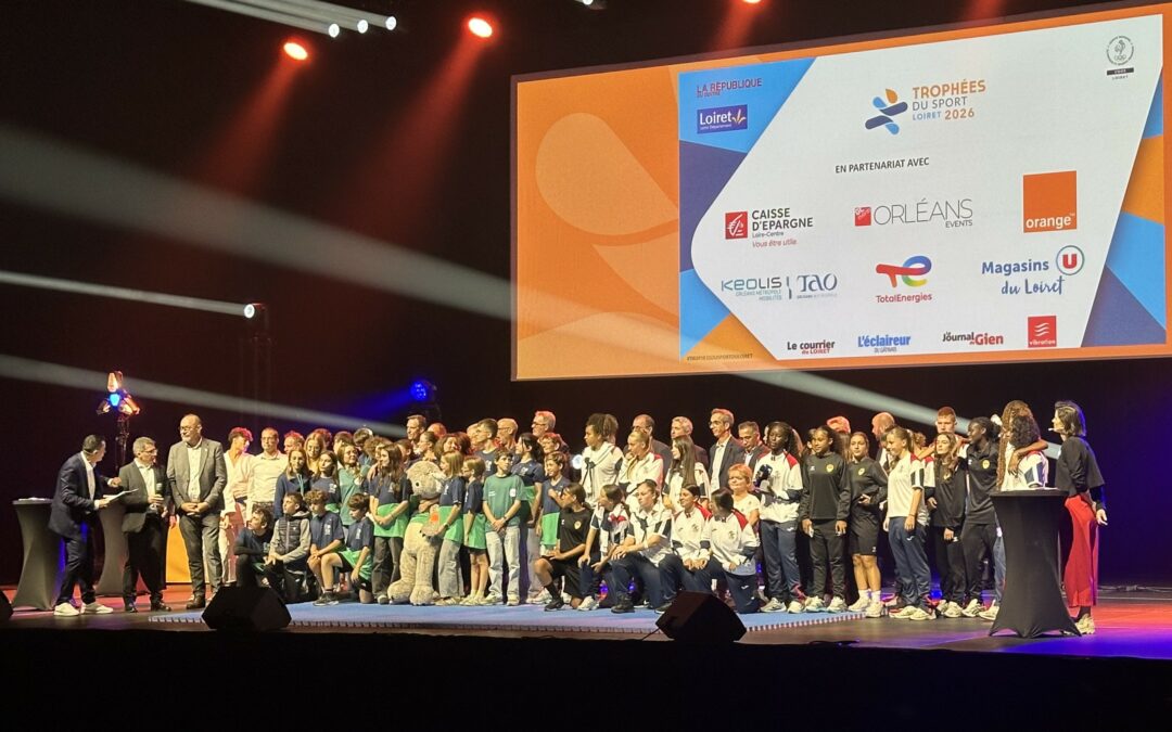 TROPHÉES DU SPORT DU LOIRET 2026 : LE SPORT LOIRÉTAIN À L&rsquo;HONNEUR AU ZÉNITH D&rsquo;ORLÉANS